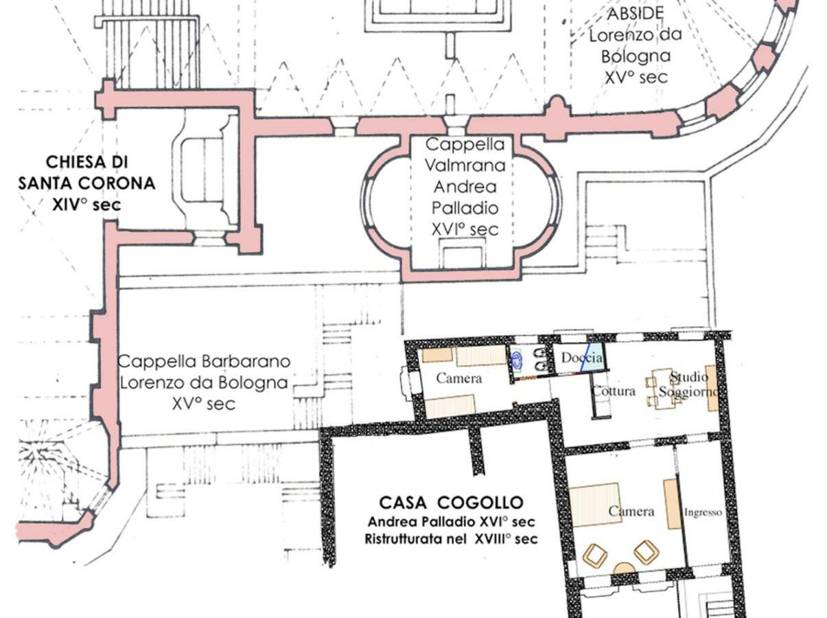 Studio In Casa Cogollo Виченца Экстерьер фото